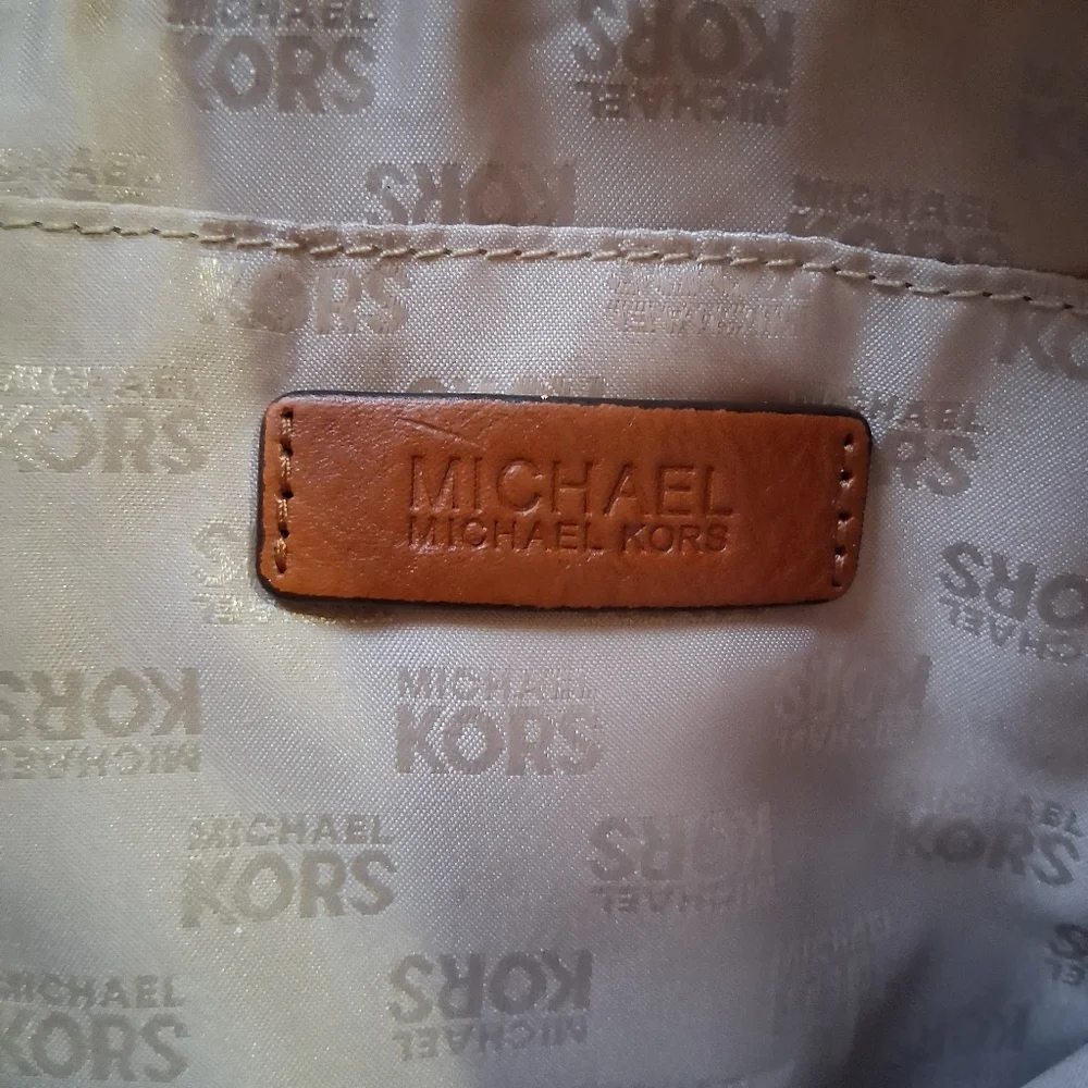 Michael Kors Tote with Brown Accents